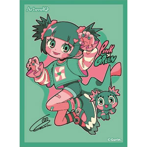 Arteveloカードスリーブ Gurin. 「Candy dinosaur」(art-012) パック