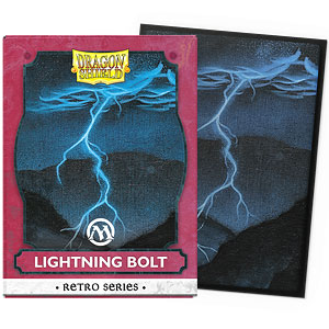 AT-16534 Lightning Bolt Sleeves - Standard size - Brushed Art パック