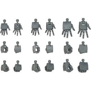 オプションパーツセット ガンプラ 03 (ビルドハンズ 角型) プラモデル