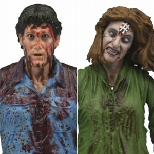 死霊のはらわた/ ブラッディ・アッシュ＆シェリル・ウィリアムズ アルティメット 7インチ アクションフィギュア 2PK