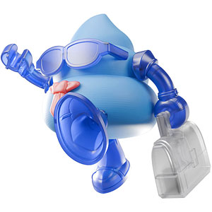 クレイモデルキット サラリーマンうんこ プラモデル