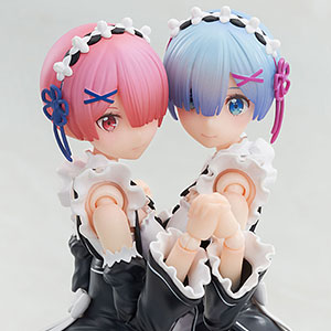 【特典】ARCTECH可動シリーズ Re：ゼロから始める異世界生活 ラム＆レム セット 1/8 可動フィギュア