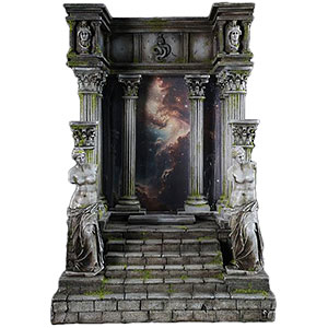 1/12 ローマ神殿遺跡ジオラマベース 3A