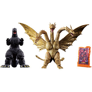 ゴジラ ゴジラアクションフィギュア ゴジラ(1991) VS キングギドラ(1991)バトルセット