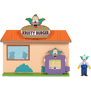 『ザ・シンプソンズ』2.5インチ・フィギュア/ジオラマ クラスティ・バーガー