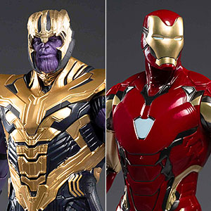 14インチフィギュアシリーズ 2体セット - アイアンマン＆サノス