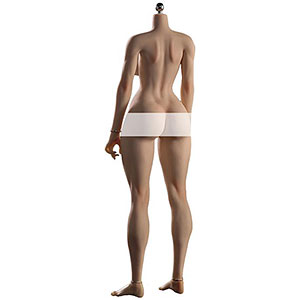 1/6 フィメールファイター シリコン ボディ with マスキュラーレッグ 色白 03A