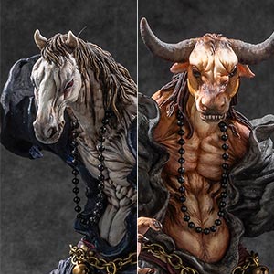 牛頭馬頭 ノンスケールレジンスタチュー