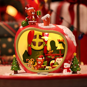 アップルハウス 1/64スケールミニチュア