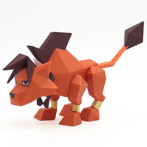 FINAL FANTASY VII ポリゴンソフビ レッド13