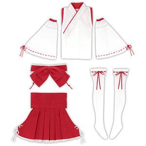 1/3 AZO2セクシー巫女set 緋色 (ドール用)