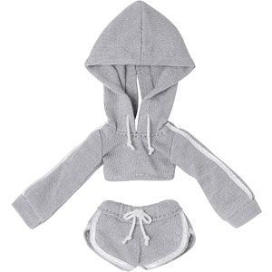 1/12 スポーティーパーカーset グレー (ドール用)