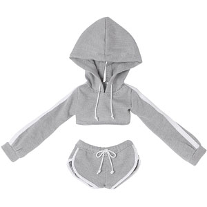 1/6 Q’z スポーティーパーカーset グレー (ドール用)