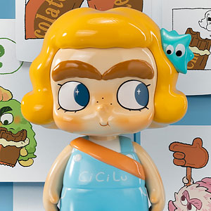 Cicilu チーキーベイビー フィギュア