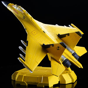 XIAO(シァォ)シリーズ J16-N 乾風極 けん鶤(けんこん) 実験用航空機 1/165スケール 塗装済み完成品モデル(イエロー)
