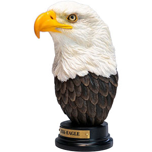 イーグル ヘッドスタチュー