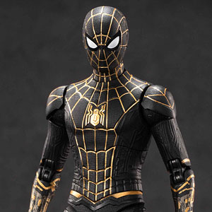 スパイダーマン ブラック＆ゴールドスーツ ノー・ウェイ・ホーム (7インチ Xシリーズ)