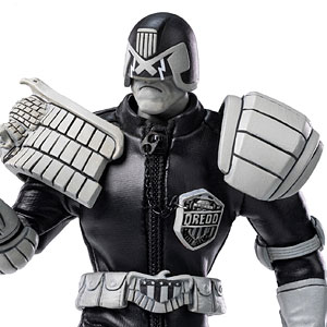 ジャッジ・ドレッド 1/12 アクションフィギュア ブラック＆ホワイト Ver.