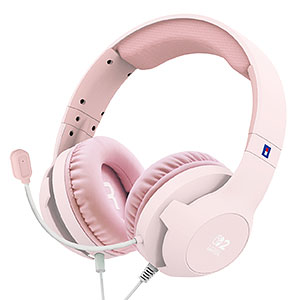 ホリゲーミングヘッドセット スタンダード for Nintendo Switch 2 パステルピンク