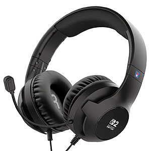 ホリゲーミングヘッドセット スタンダード for Nintendo Switch 2 ブラック