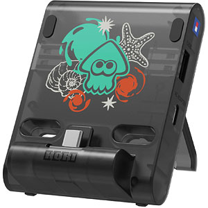 スプラトゥーン レイダース テーブルモード専用 ポータブルUSBハブスタンド 2ポート for Nintendo Switch 2