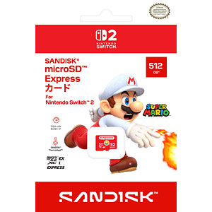 SanDisk microSD Express Card 512GB for Nintendo Switch 2