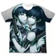 ブラックラグーン ロベルタ フルグラフィックTシャツ/ホワイト-S