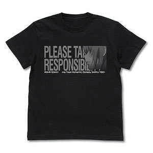 やはり俺の青春ラブコメはまちがっている。続 いろはの責任、とってくださいね Tシャツ/BLACK-S
