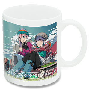 ゆるキャン△ マグカップ デザイン01(各務原なでしこ＆志摩リン)