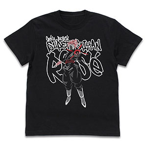 ドラゴンボール超 ゴクウブラック(超サイヤ人ロゼ) Tシャツ/BLACK-XL