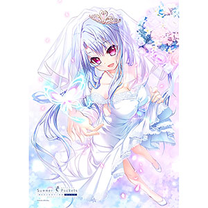 Summer Pockets REFLECTION BLUE B2タペストリー(空門蒼/ウエディングドレス)