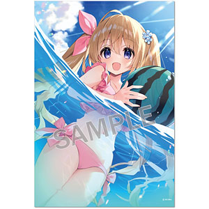 すいみゃ B1タペストリー アクア 白花ちゃん