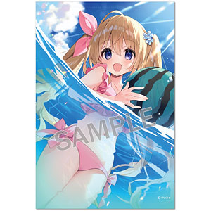 すいみゃ B2タペストリー アクア 白花ちゃん