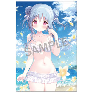 しらたま B2タペストリー ももかちゃんと海デート