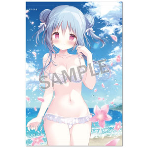 しらたま B2タペストリー ももかちゃんと海デートExtra Edition