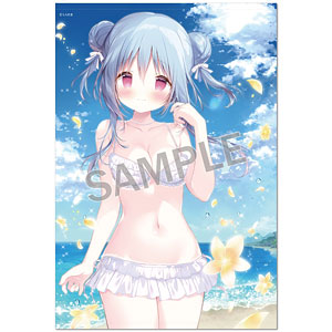 しらたま B1タペストリー ももかちゃんと海デート