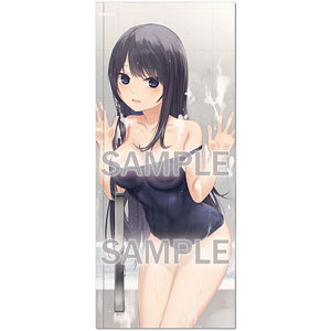 珈琲貴族 特殊サイズタペストリー BATH浪漫-スク水白峰さん-