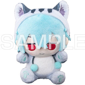 キャラクター マスコット ぬいぐるみ グレー スプランキーキャラクター型グレーぬいぐるみ・マスコット