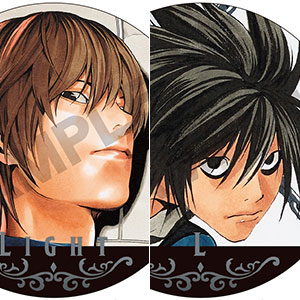 DEATH NOTE トレーディングメタル缶バッジ 10個入りBOX