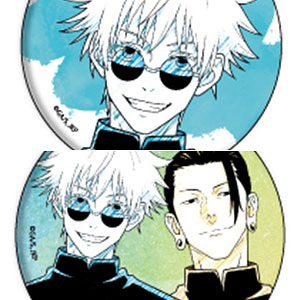 トレーディング缶バッジ(レア入り)「呪術廻戦 懐玉・玉折」02/グラフアートスケッチイラスト 7個入りBOX