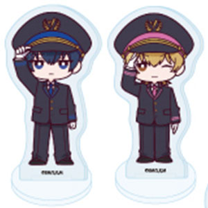 アクリルぷちスタンド「TVアニメ『忘却バッテリー』」 04/駅員風ver. POP Artイラスト 9個入りBOX