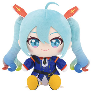 ガンダム45周年×初音ミク ぬいぐるみ 初音ミク×機動戦士ガンダム