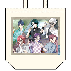 ブルーロック トートバッグ 休日メガネ ニュアンスカラー