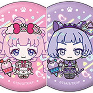 ひみつのアイプリ トレーディンググリッター缶バッジ ミニキャラ 9個入りセット