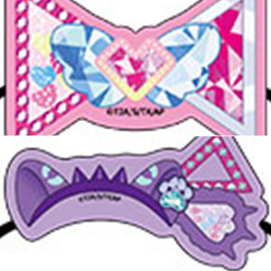 ひみつのアイプリ アクリルバズリウムヘアゴム 9個入りセット