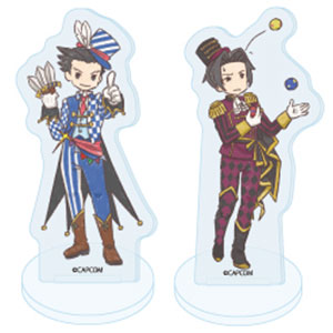 アクリルぷちスタンド「逆転裁判」シリーズ01/サーカスver. グラフアートイラスト 10個入りBOX