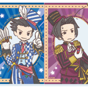 アクリルカード「逆転裁判」シリーズ02/サーカスver. グラフアートイラスト 10個入りBOX