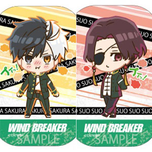 WIND BREAKER プイッ！とスクエア缶バッジコレクション 10個入りBOX