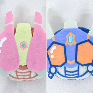 仮面ライダー電王 おかおぬいバッジコレクション[ギンガムパステルシリーズ] 5個入りBOX