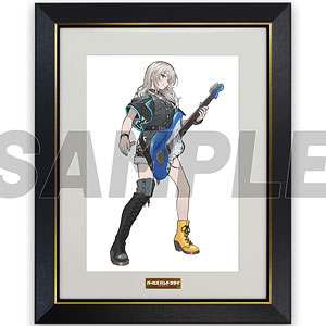 コスパ・デポ限定 ガールズバンドクライ 描き下ろし 河原木桃香 A4キャラファイングラフ 運命の華Ver.